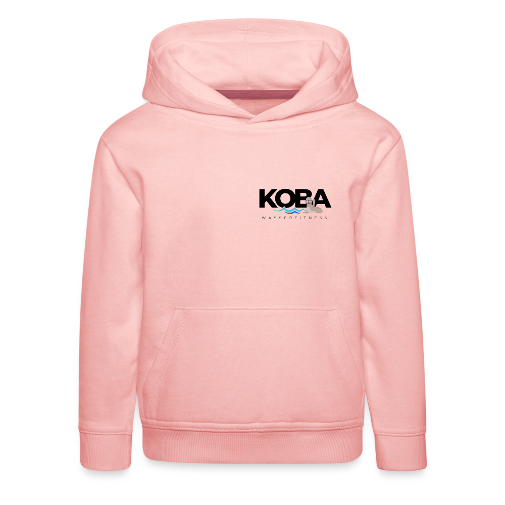 Kinder Premium Hoodie „KOBA“ - Kristallrosa