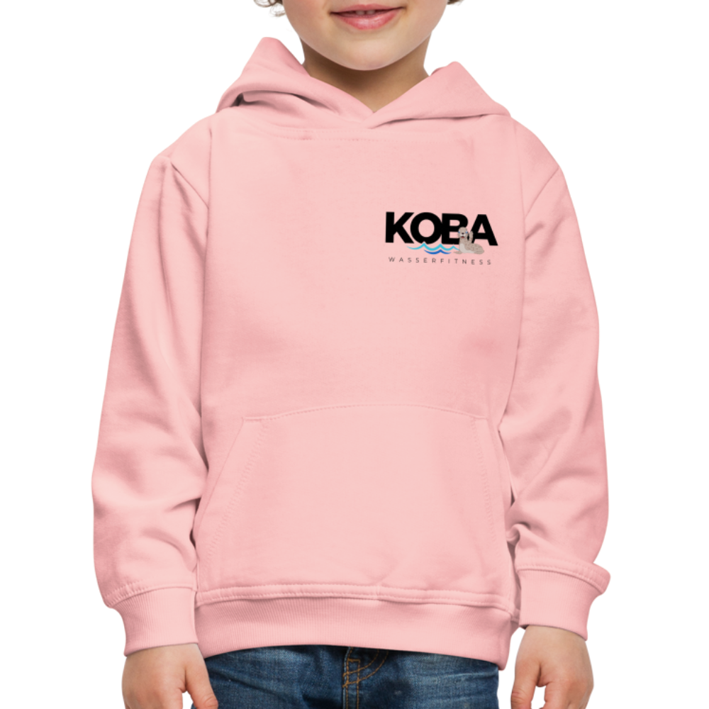 Kinder Premium Hoodie „KOBA“ - Kristallrosa