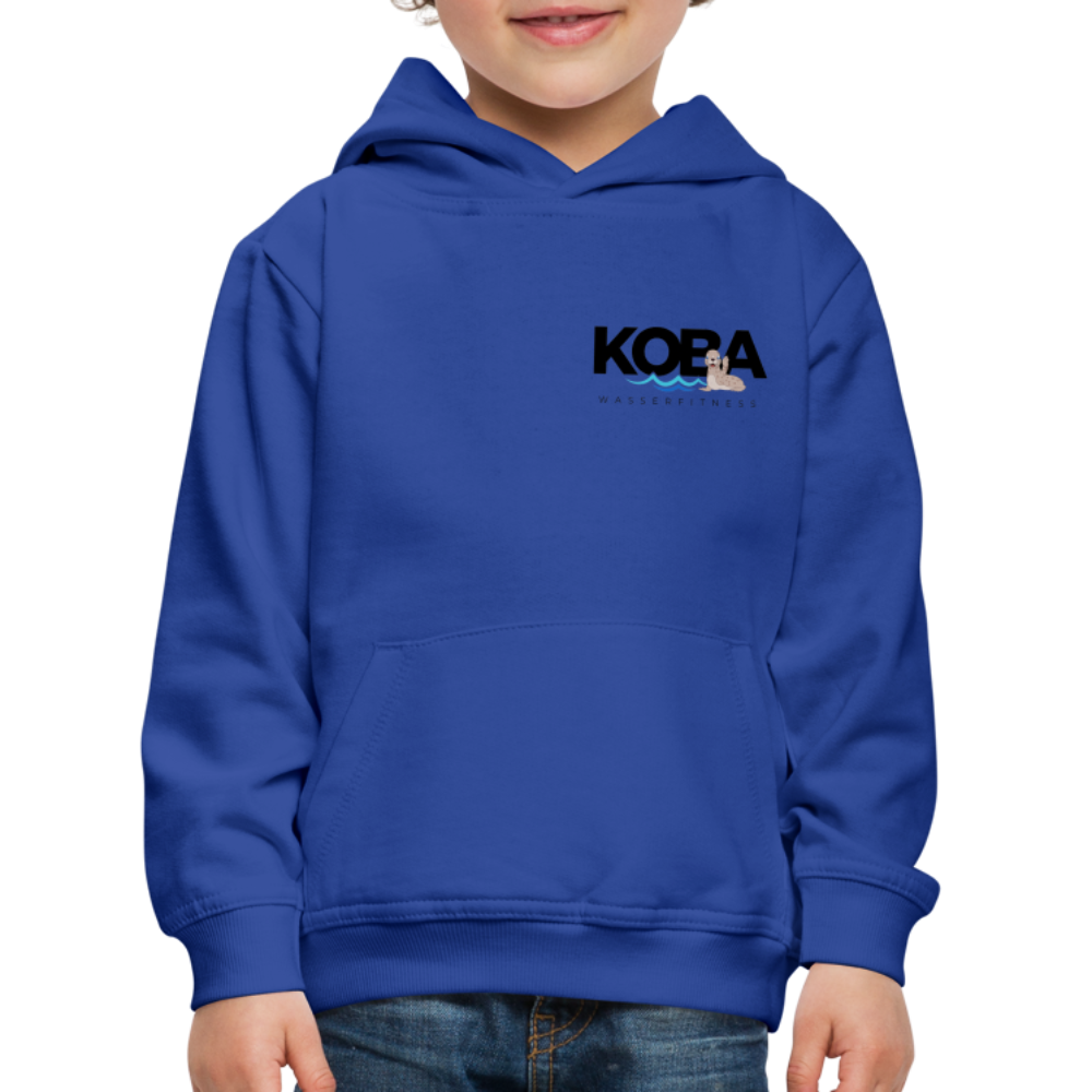Kinder Premium Hoodie „KOBA“ - Royalblau