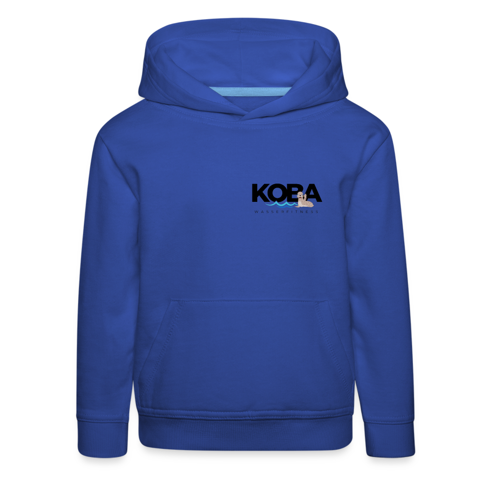 Kinder Premium Hoodie „KOBA“ - Royalblau
