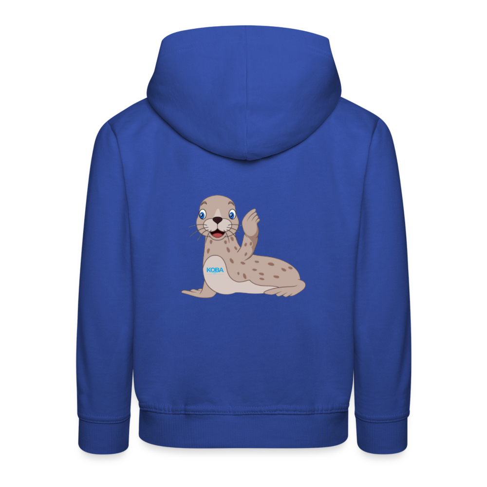 Kinder Premium Hoodie „KOBA“ - Royalblau