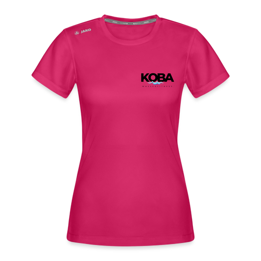 JAKO Frauen T-Shirt Run 2.0 „KOBA“ - dunkles Pink