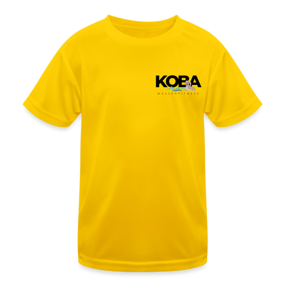 Kinder Funktions-T-Shirt „Koba - der Seelöwe“ - Eigelb