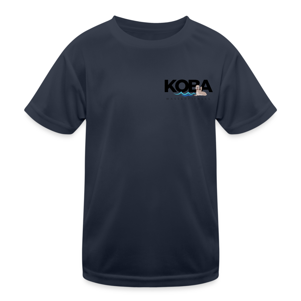 Kinder Funktions-T-Shirt „Koba - der Seelöwe“ - Navy