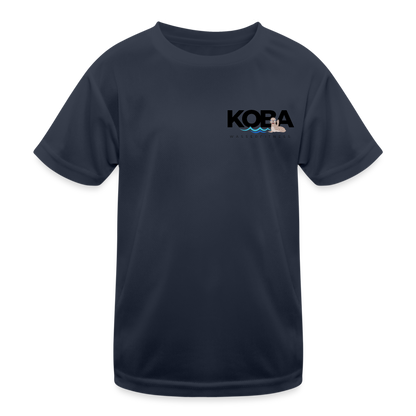 Kinder Funktions-T-Shirt „Koba - der Seelöwe“ - Navy