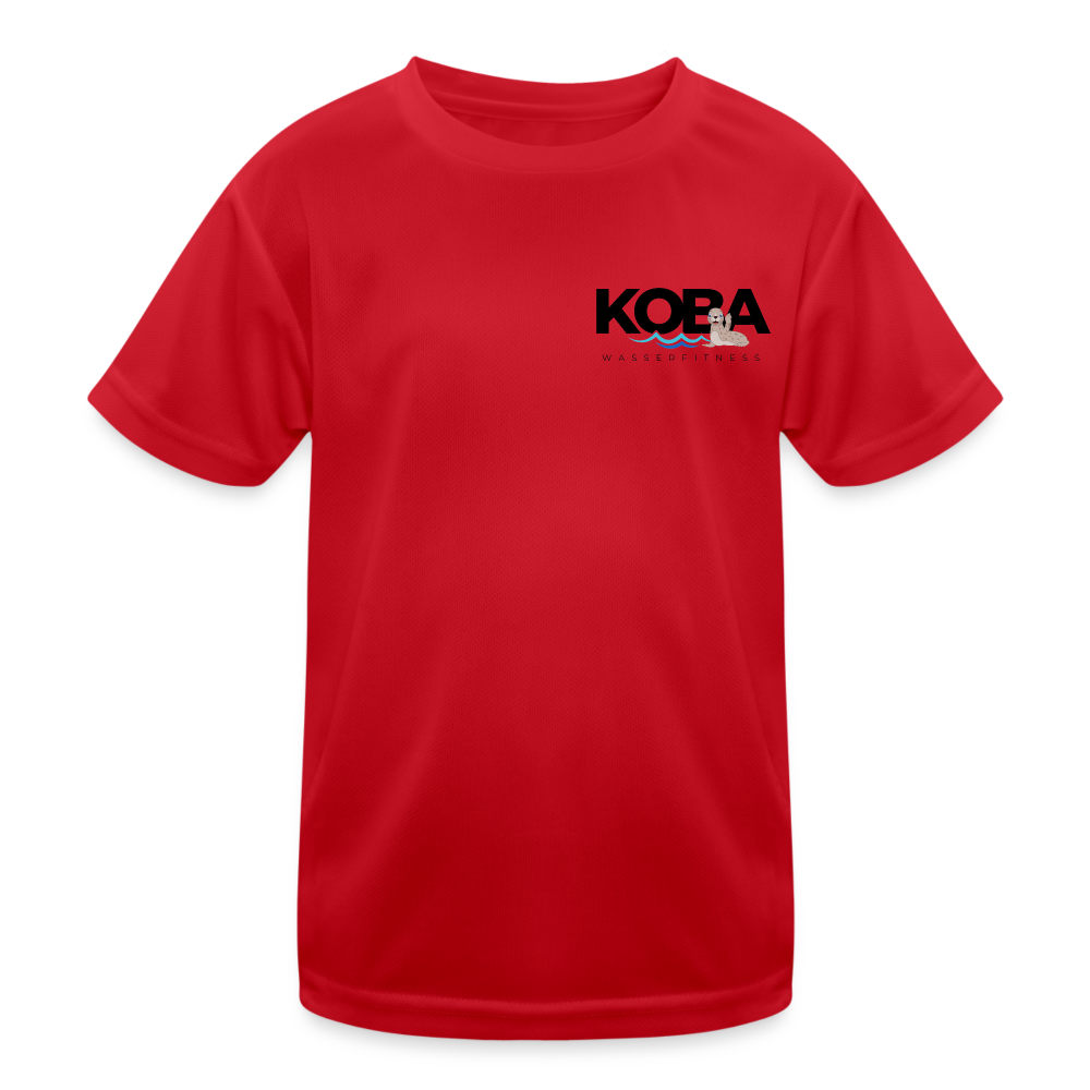 Kinder Funktions-T-Shirt „Koba - der Seelöwe“ - Rot