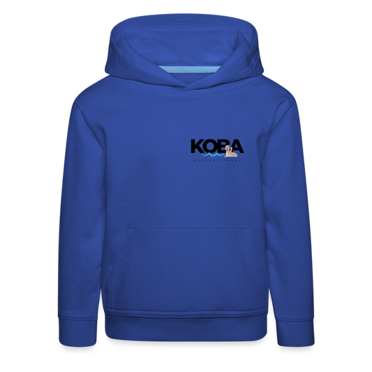 Kinder Premium Hoodie „KOBA“ - Royalblau